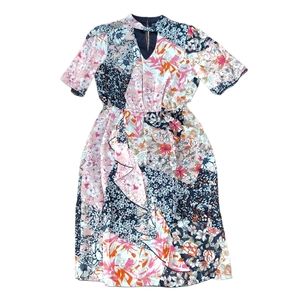 Enfocus Studio Floral Print Dress